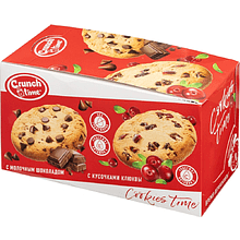Печенье сдобное "Crunch Time", с клюквой, 50 гр
