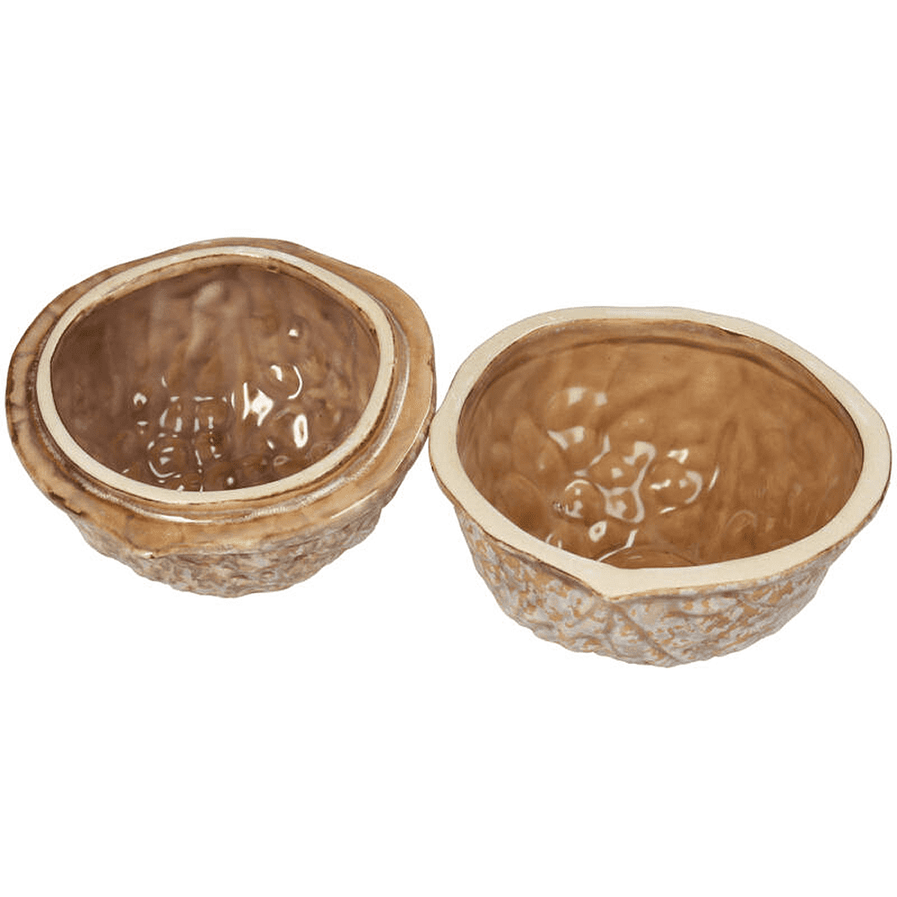 Шкатулка керамическая "Walnut", 10х9.5х11 см, коричневый - 3