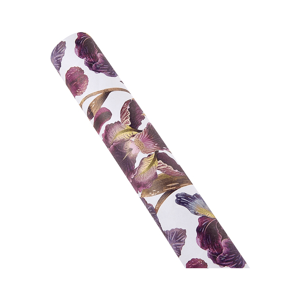 Бумага декоративная в рулоне "Flora. Ирисы", 1 x 0,7 м - 2