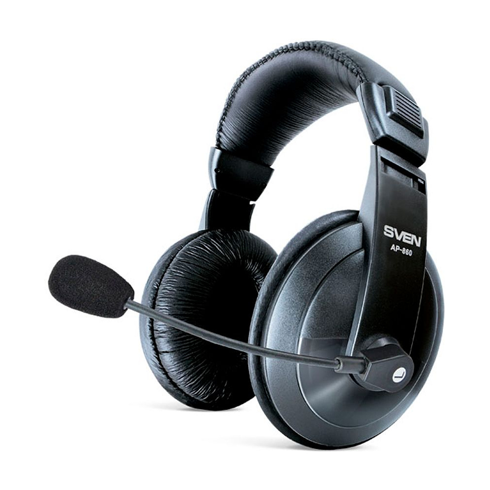 Наушники с микрофоном "Sven AP-860MV Black" Наушники с микрофоном "Sven AP-860MV Black"