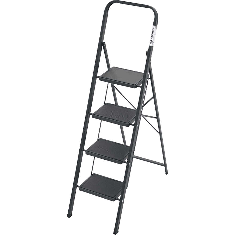 Лестница-стремянка Алюмет MK804C, стальная, 4 ступени