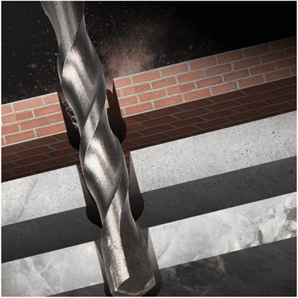 Бур по бетону Deli YS EDH-YCZ16006-E1, 6 x 160 мм, X-Tip, SDS-PLUS - 4 Бур по бетону Deli YS EDH-YCZ16006-E1, 6 x 160 мм, X-Tip, SDS-PLUS - 4