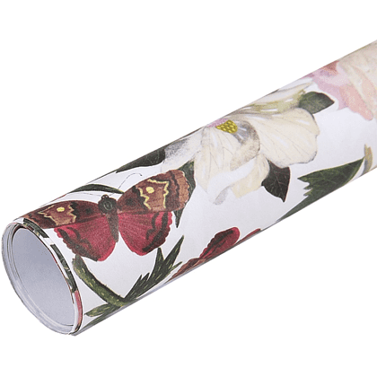 Бумага декоративная в рулоне "Flora. Пионы", 1 x 0,7 м - 2