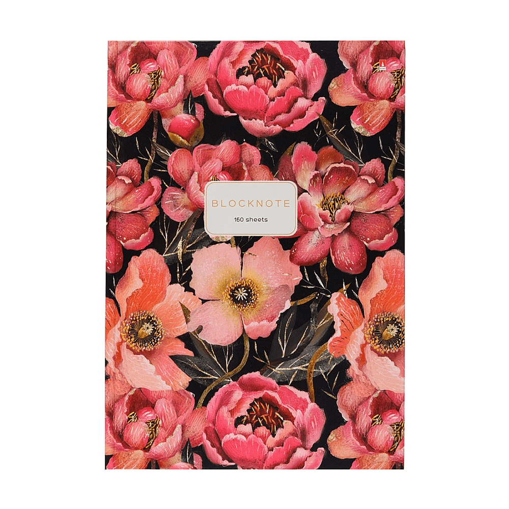 Блокнот "Flora. Pink Blossom", A4, 80 листов, клетка, розовый - 2