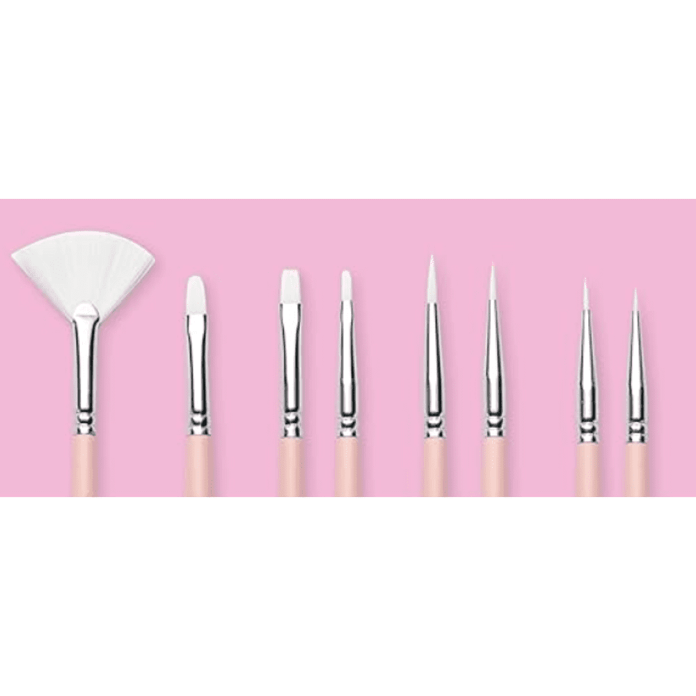 Набор кистей для рисования "Himi Little Bird", синтетика, 8 шт - 3