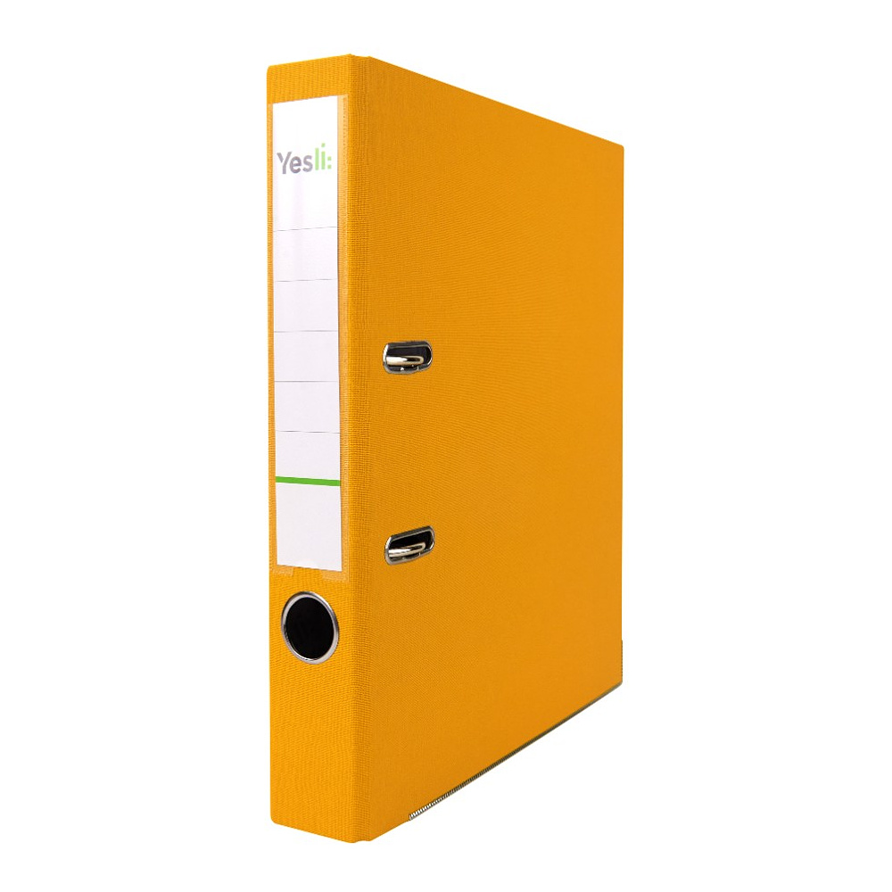Папка-регистратор "Yesli:", А4, 50 мм, ПВХ Эко, желтый