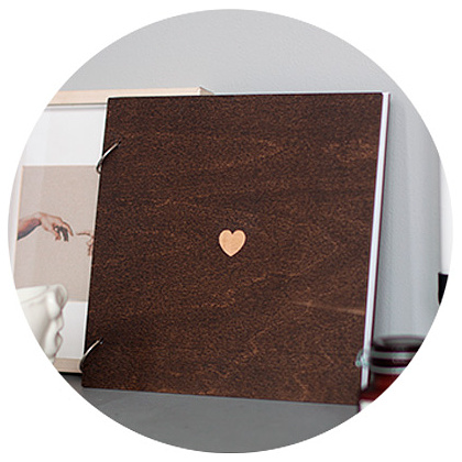 Альбом для фото "Wood" на 264 фото, 25x25 см, коричневый - 3