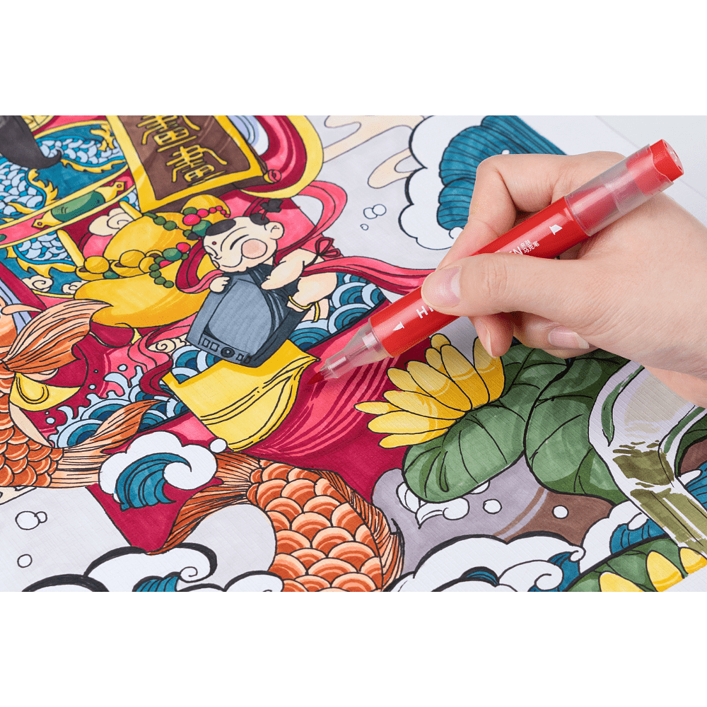 Набор маркеров художественных "Himi Miya", 24 шт/упак - 6