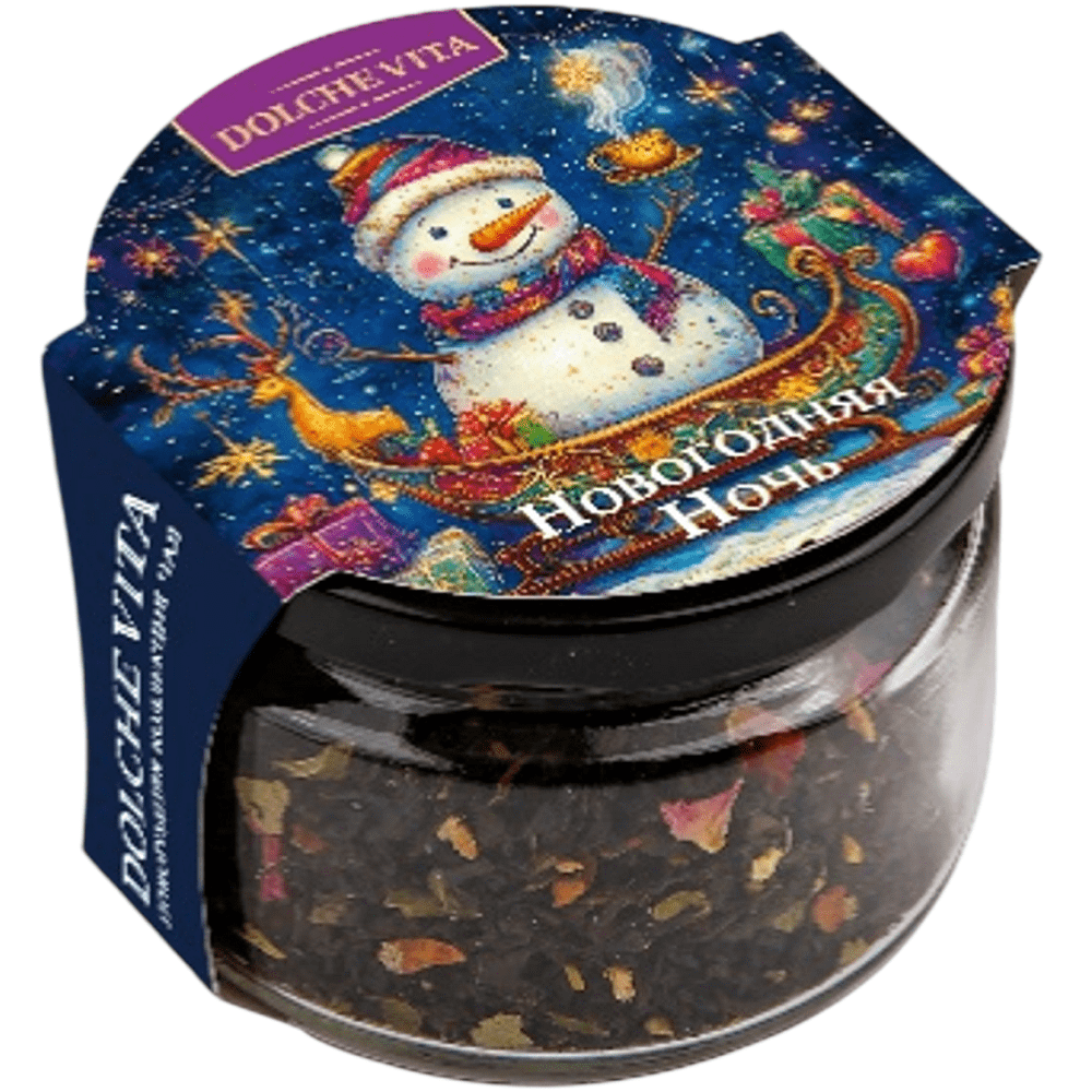 Чай Dolche vita "Новогодняя ночь", 50 гр., черный  - 2