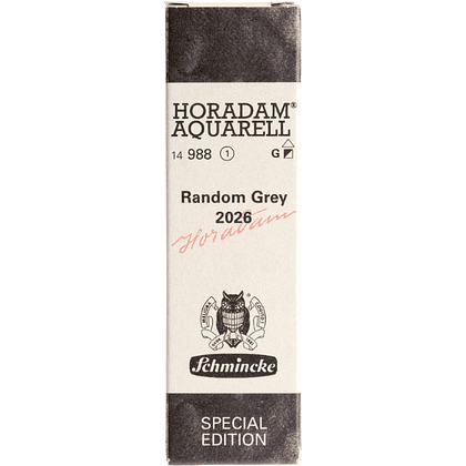 Краски акварельные "Horadam Retro", серый рандомный (Random Grey), 15 мл, туба - 2