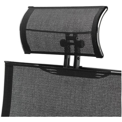 Кресло компьютерное ErgoLife SynchroSit Air-180 B2-311D, ткань, сетка, черный - 6