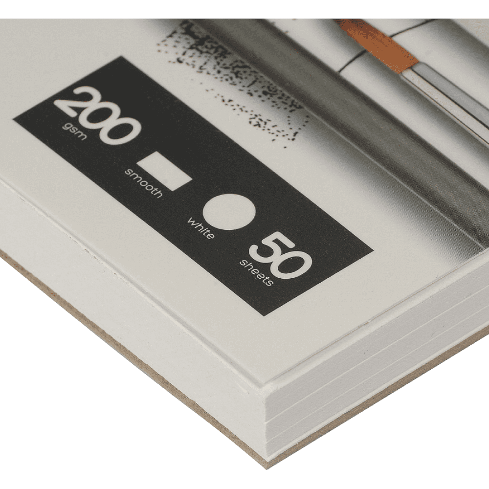 Скетчбук "Sketch&Art", 10.5х22 см, 200 г/м2, 50 листов, на спирали, для цветных карандашей - 4