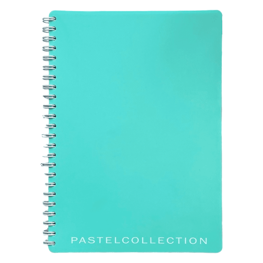 Тетрадь "Pastel Collection", А5, 80 листов. клетка, мятный, голубой 