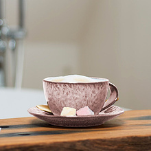 Чашка "Matera", керамика, 290 мл, розовый
