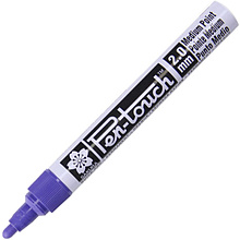 Маркер перманентный "Pen-Touch", M, фиолетовый