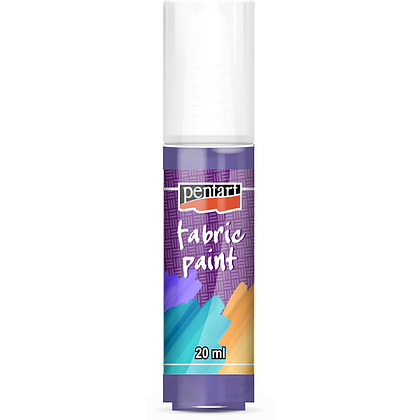 Краски для текстиля "Pentart Fabric paint", 20 мл, фиолетовый