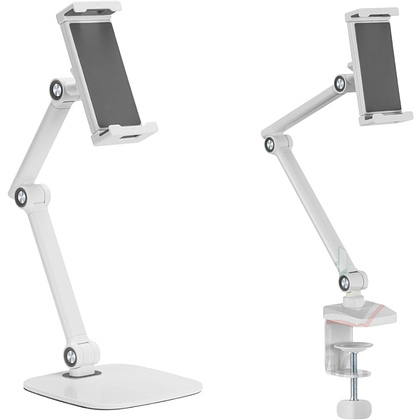 Крепление для планшета (смартфона) Tablet Clamp, белый матовый - 6 Крепление для планшета (смартфона) Tablet Clamp, белый матовый - 6