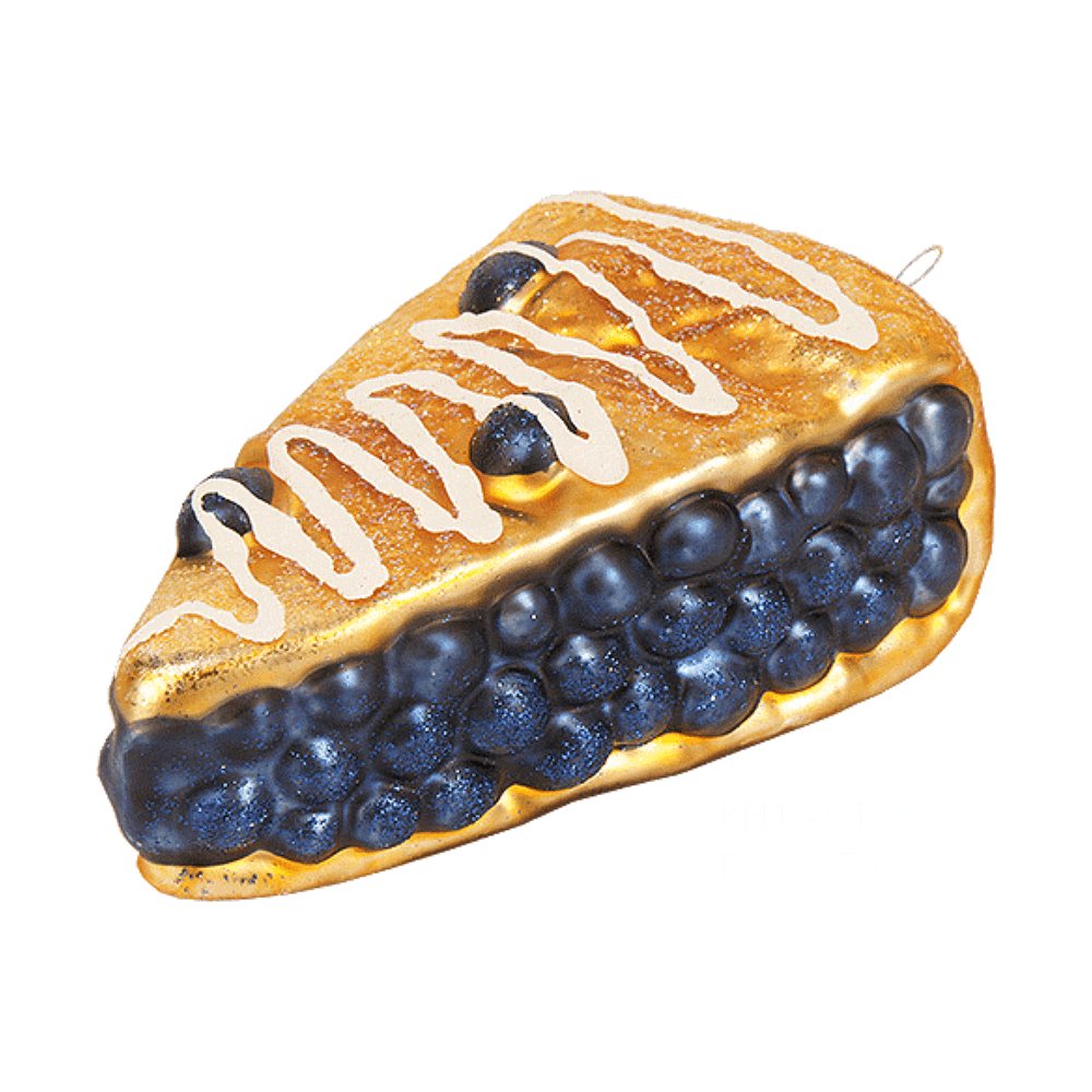 Украшение елочное "Blueberry Cake", 10 см, стекло, разноцветный