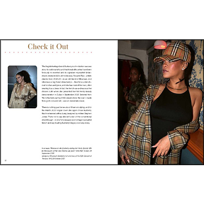 Книга на английском языке "Rihanna and the Clothes She Wears", Newman T. - 6