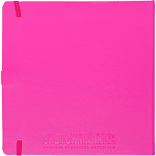 Скетчбук "Sketchmarker", 80 листов, 20x20 см, 140 г/м2, фуксии 