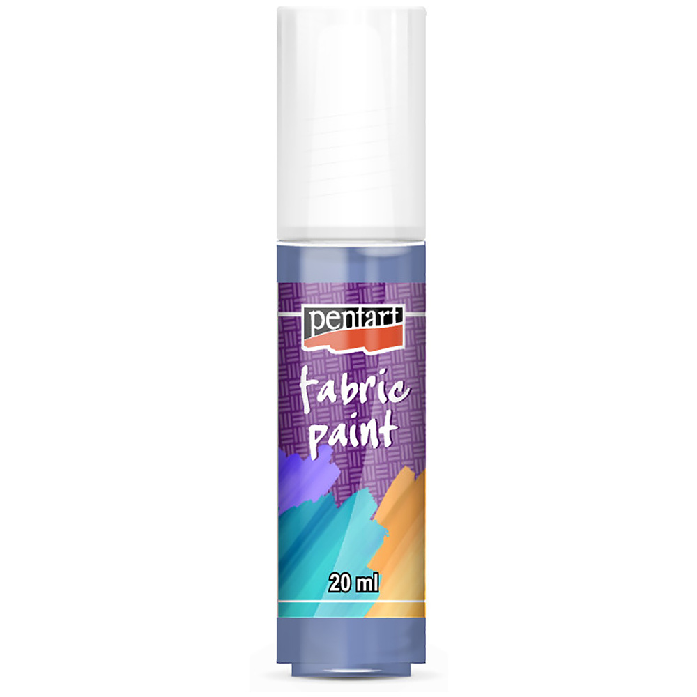 Краски для текстиля "Pentart Fabric paint", 20 мл, черничный