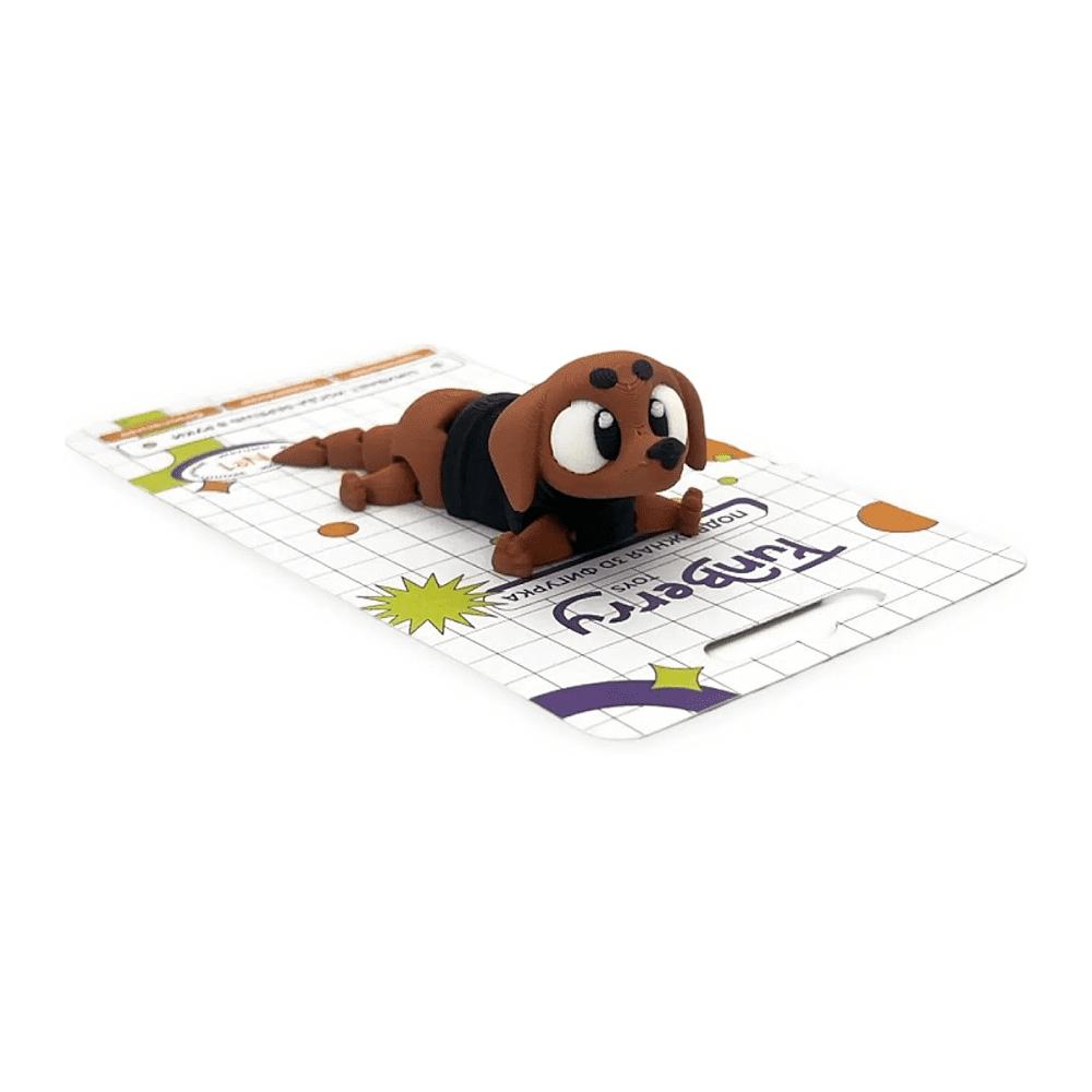 Игрушка 3D "Такса Эмма" - 4