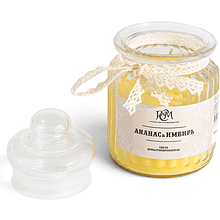 Свеча декоративная "Ананас и имбирь", 180 гр.