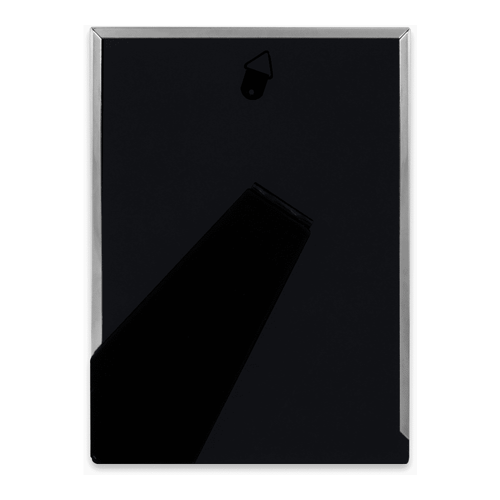 Фоторамка "SILVIA", 10х15 см, металл со стеклом, серебристый - 2