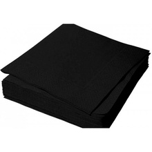 Салфетки бумажные "Бик-пак", 300 шт, 33x33 см, черный