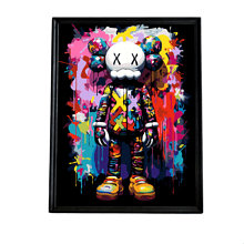Набор для творчества "Kaws Color Pop", 40х50 см, красками по номерам
