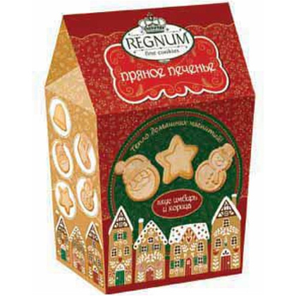 Печенье сахарное "Regnum" пряное, 170 гр