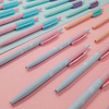 Ручка шариковая автоматическая "HappyClick. Зефирные животные. Панды", 0.5 мм, розовый, голубой, стерж. синий - 6