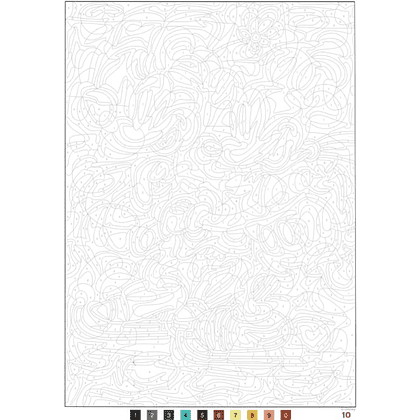 Раскраска по номерам на французском языке "Coloriages mystères Disney - Mickey, Donald & Co"  - 2