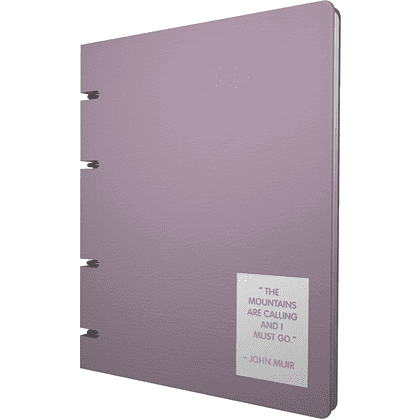 Тетрадь "Nuances. Эустома", А5, 120 листов, клетка, фиолетовый