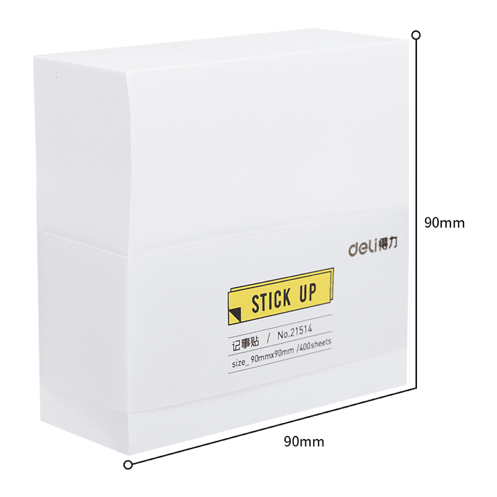 Бумага для заметок "Stick Up", 90x90 мм, белый - 2