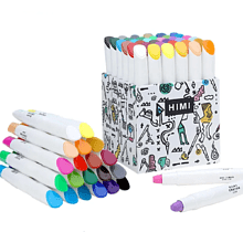 Мелки восковые "Himi Silky Crayon", 36 цветов, ассорти