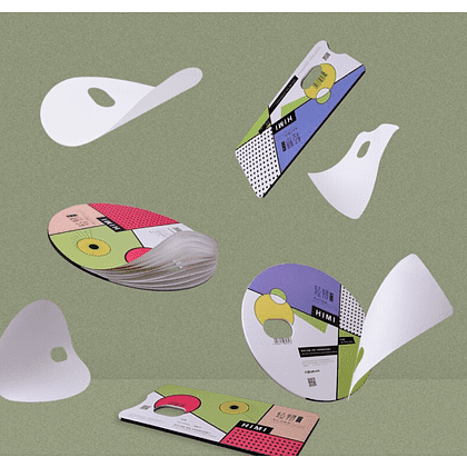 Палитра бумажная "Himi", отрывная, 30 листов - 3