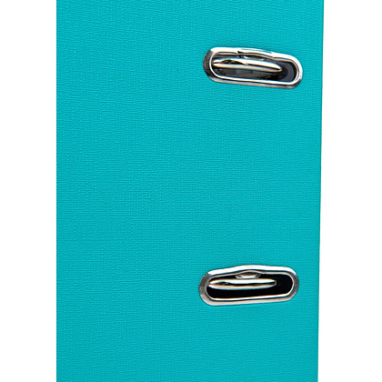 Папка-регистратор "Yesli:", А4, 50 мм, ПВХ, бирюзовый - 3