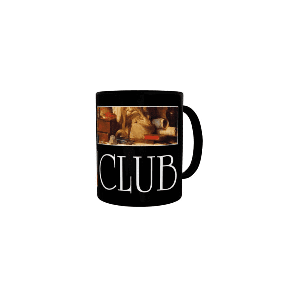 Кружка керамическая "ART CLUB. Натюрморт с атрибутами искусств. Жан-Батист Симеон", 480 мл, черный - 2