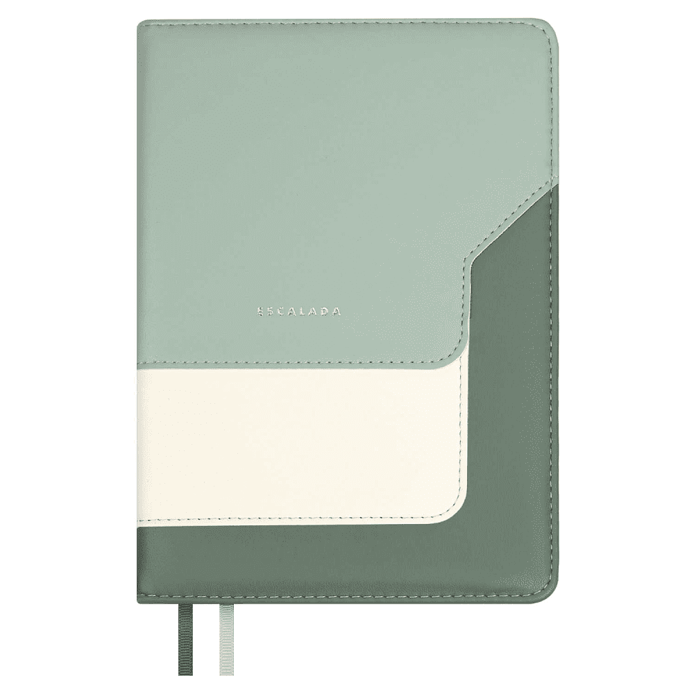 Ежедневник недатированный "Лайка", А5, 320 страниц, светло-зеленый