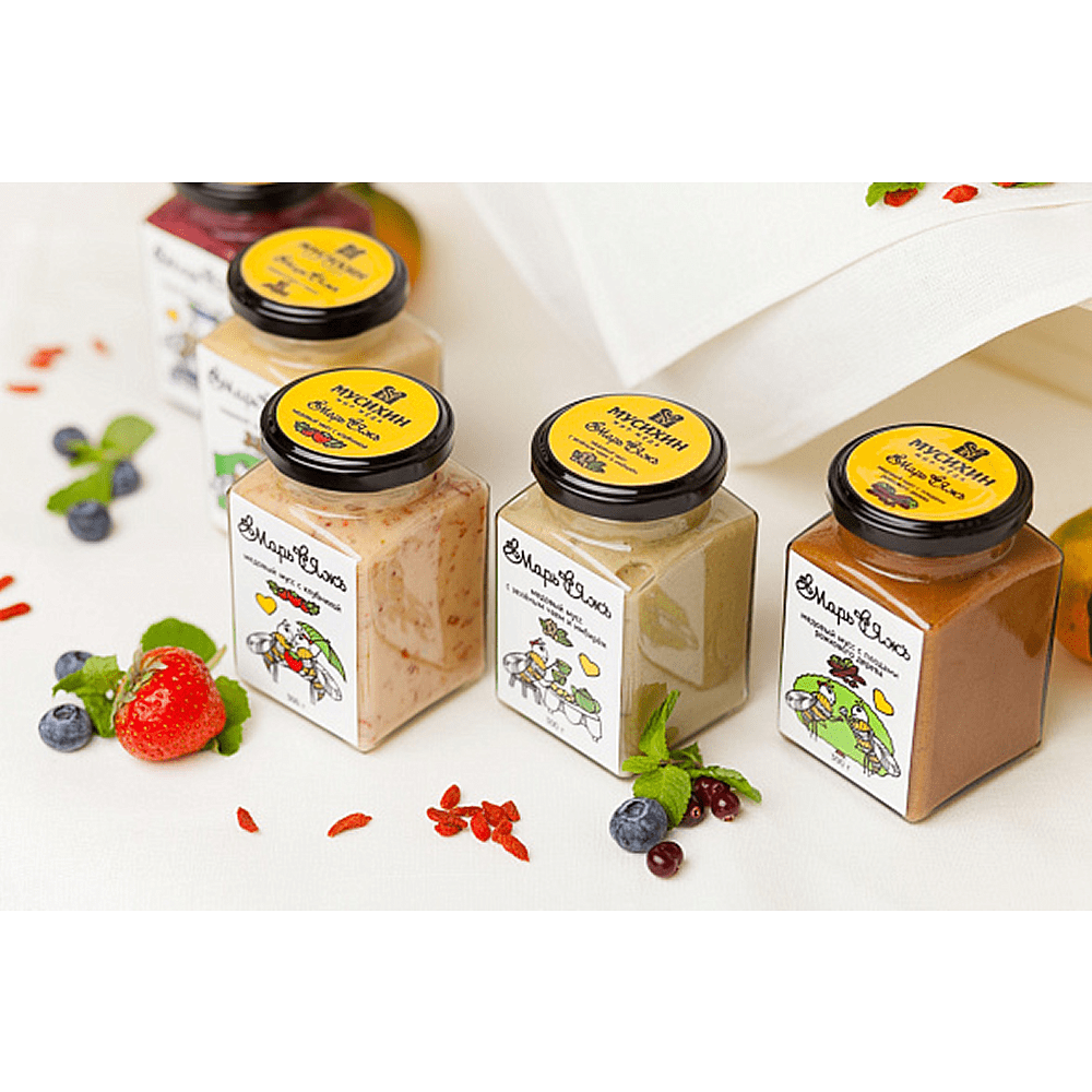 Медовый мусс "МарьЯжъ" с зелёным чаем и имбирём, 300 гр - 4