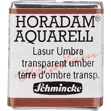 Краски акварельные "Schmincke Horadam", 671 умбра прозрачная, полукювета