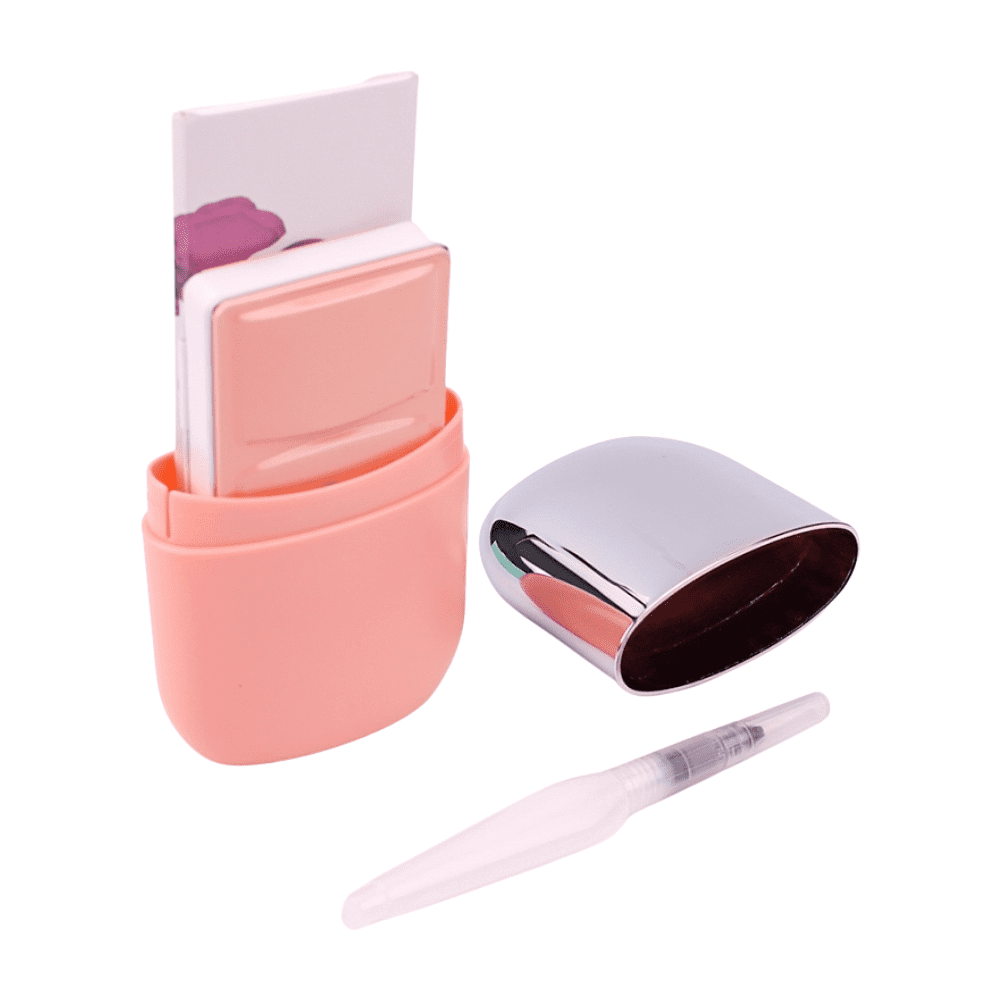 Набор для рисования акварелью "Himi Miya" (краски 18 цветов, кисть, бумага, стакан), розовый футляр - 5