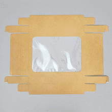 Коробка подарочная "Под крафт", 32х24х9 см