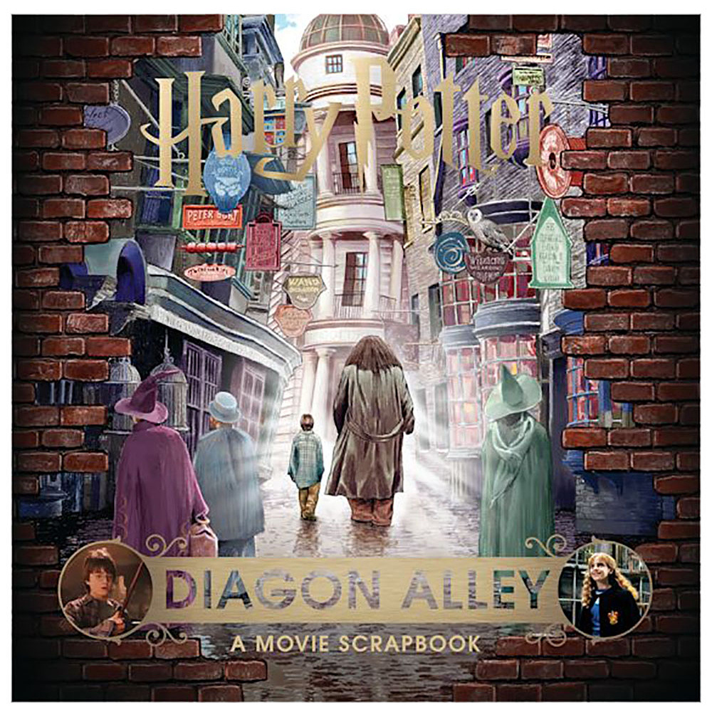 Книга на английском языке "Jody Revenson: Harry Potter. Diagon Alley. Movie Scrapbook",  Illustr.