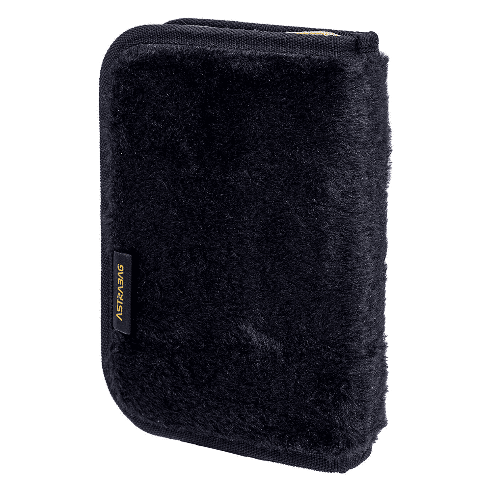 Пенал-книжка "Fluffy Kitty Black", 1 отделение, с наполнением - 2