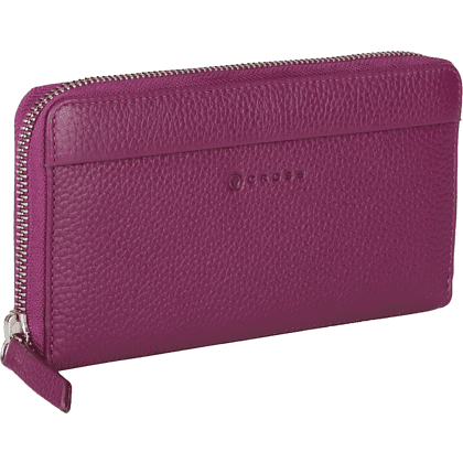 Кошелек "Colors Plum", кожа, сливовый - 2