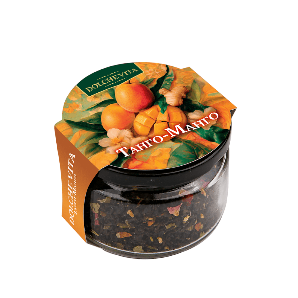 Чай Dolche vita "Танго Манго", 50 г, черный 