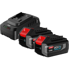 Комплект аккумуляторных батарей и зарядного устройства Deli RS EDE-CM20A4E, 2 АКБ, 4 Ач, З/У 2А, -10%