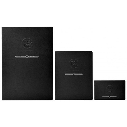 Скетчбук "Crok'Book black", 17х22 см, 120 г/м2, 20 листов, черный - 3